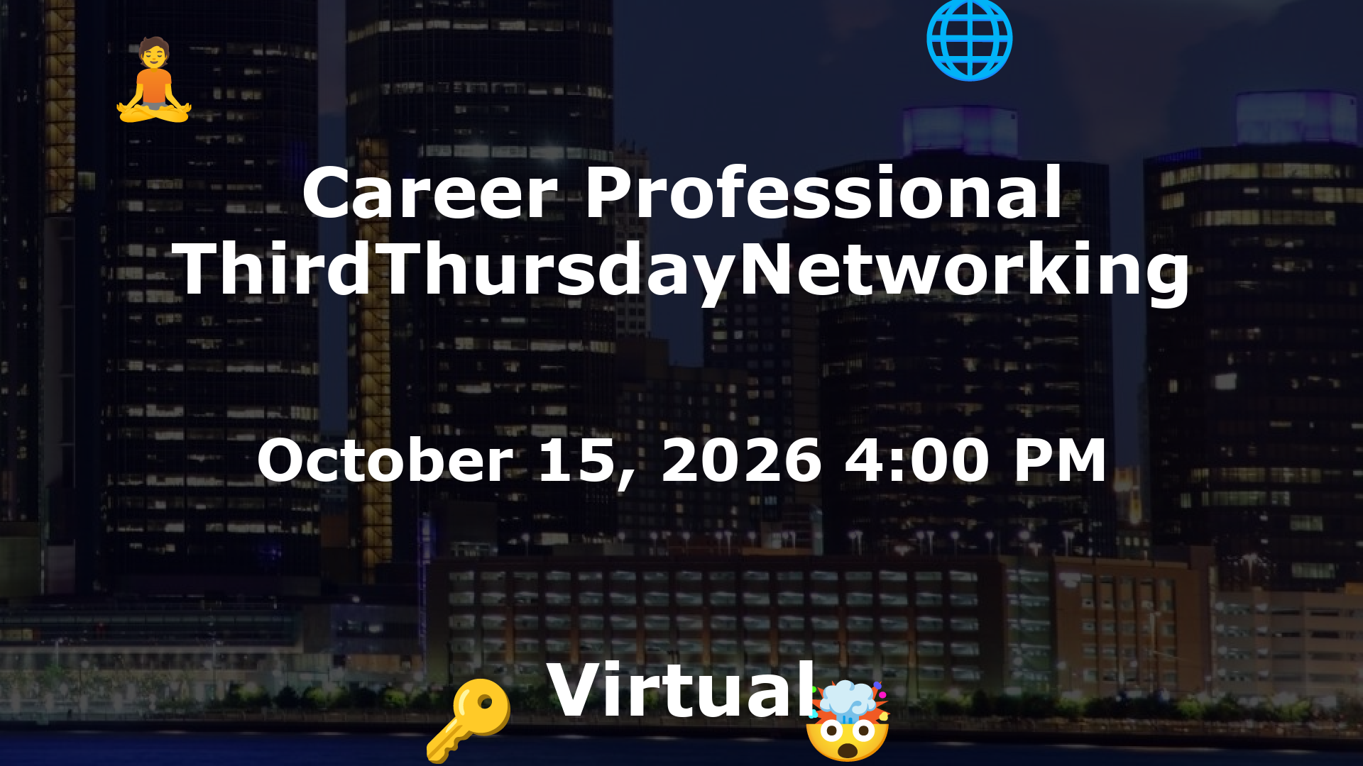 Career Professional ThirdThursdayNetworking  event image